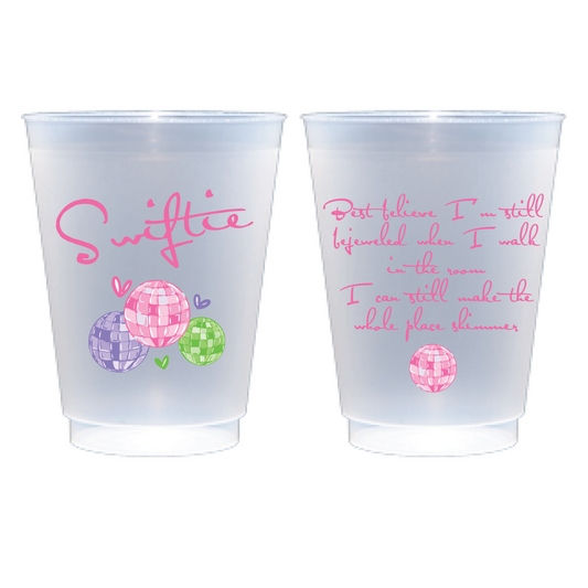 Swiftie Disco Ball Frosted Flex Cup (16 oz)