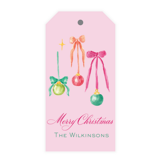 Ornaments Gift Tag