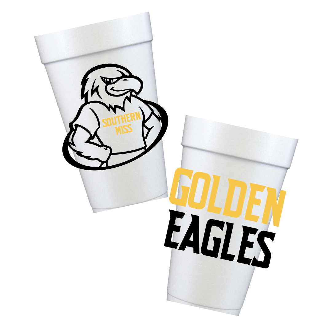 Southern Miss Golden Eagles Cups