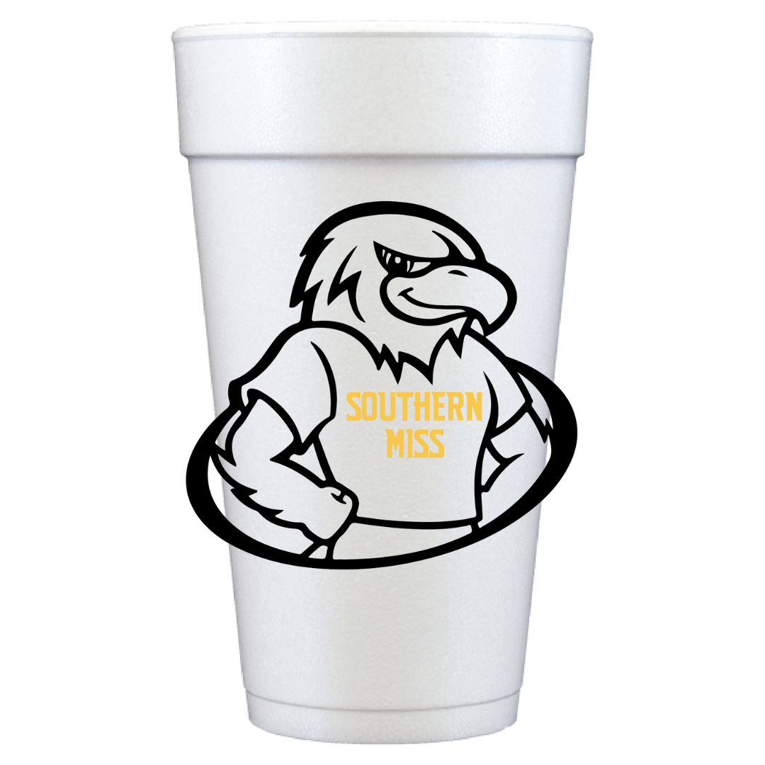 Southern Miss Golden Eagles Cups