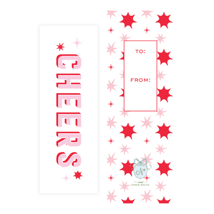 Ready to Ship Cheers Long Holiday Tag