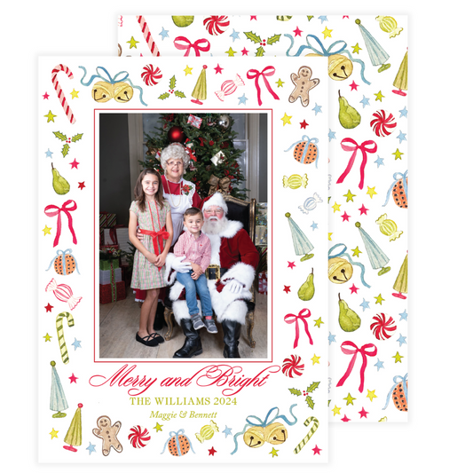 Festive Holiday Frame Card