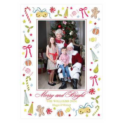 Festive Holiday Frame Card