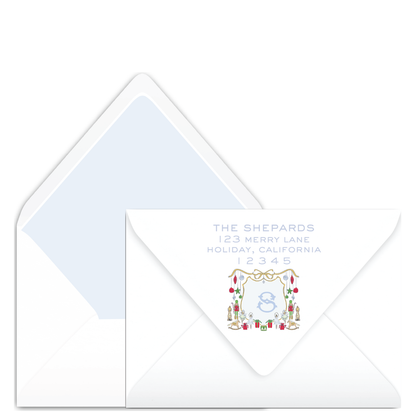 Nutcracker Crest Holiday Card