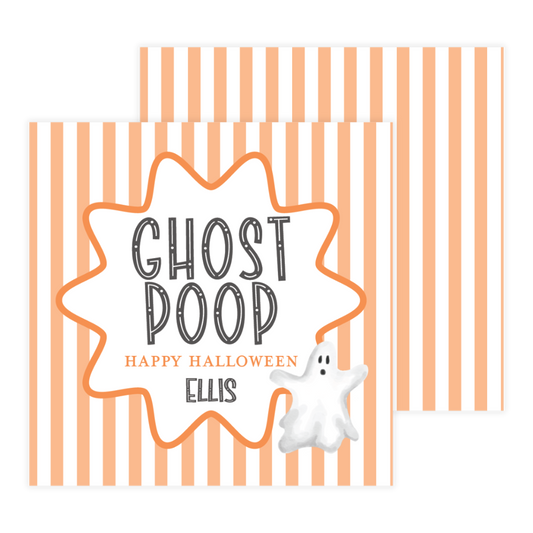 Ghost Poop Enclosure Card