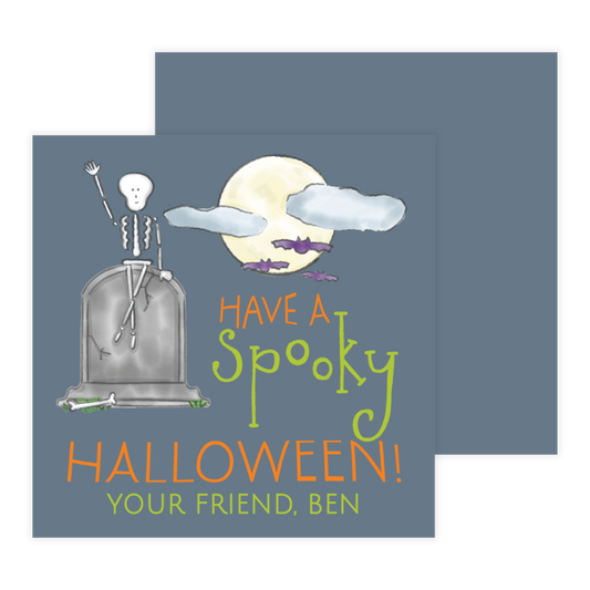 Spooky Halloween Enclosure Card