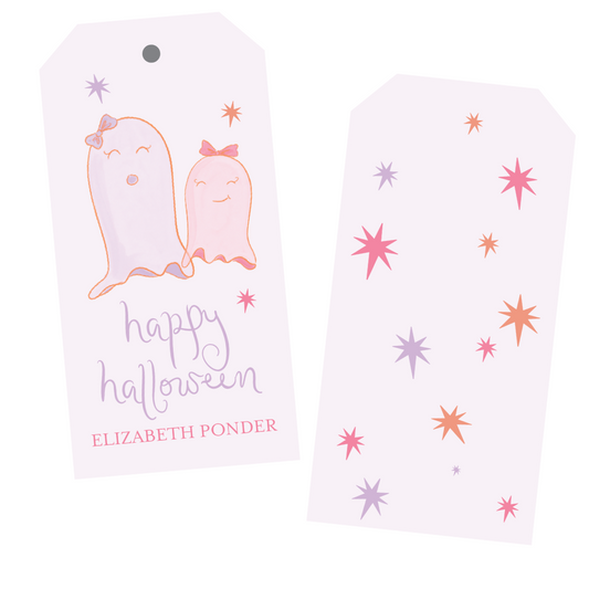 Girly Ghosts Gift Tag