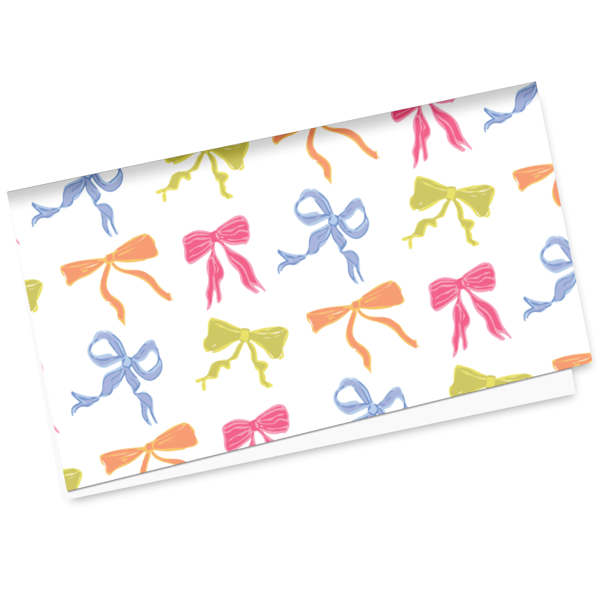 French Bows Wrapping Paper