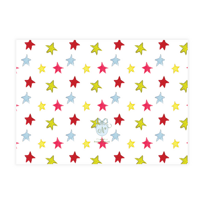 Festive Trees & Stars Holiday Card