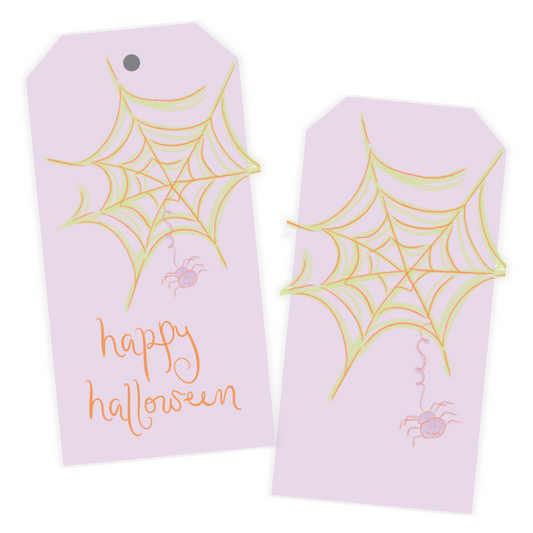 Spider & Web Gift Tag