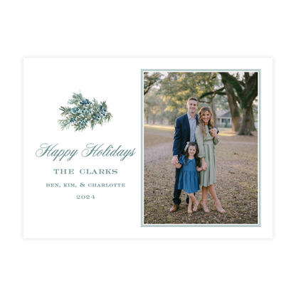 Berry Swag Holiday Card