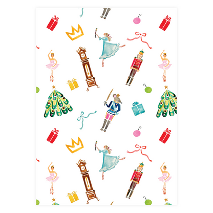 Nutcracker with Stars Holiday Card