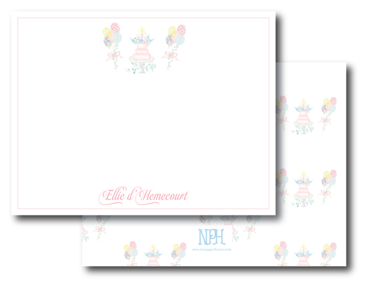 Birthday Bouquet Stationery Set