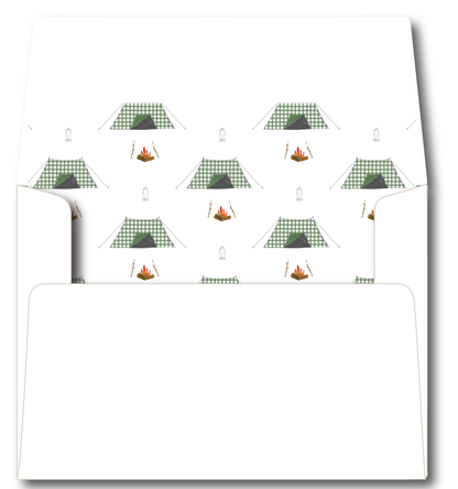 Tent Camp Stationery