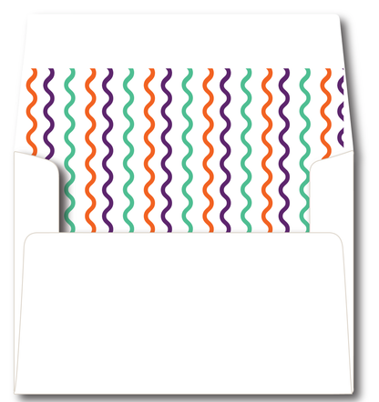 Scallop Frame Camp Stationery Set- Customize Colors