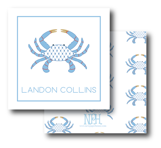 Crab Enclosure Card