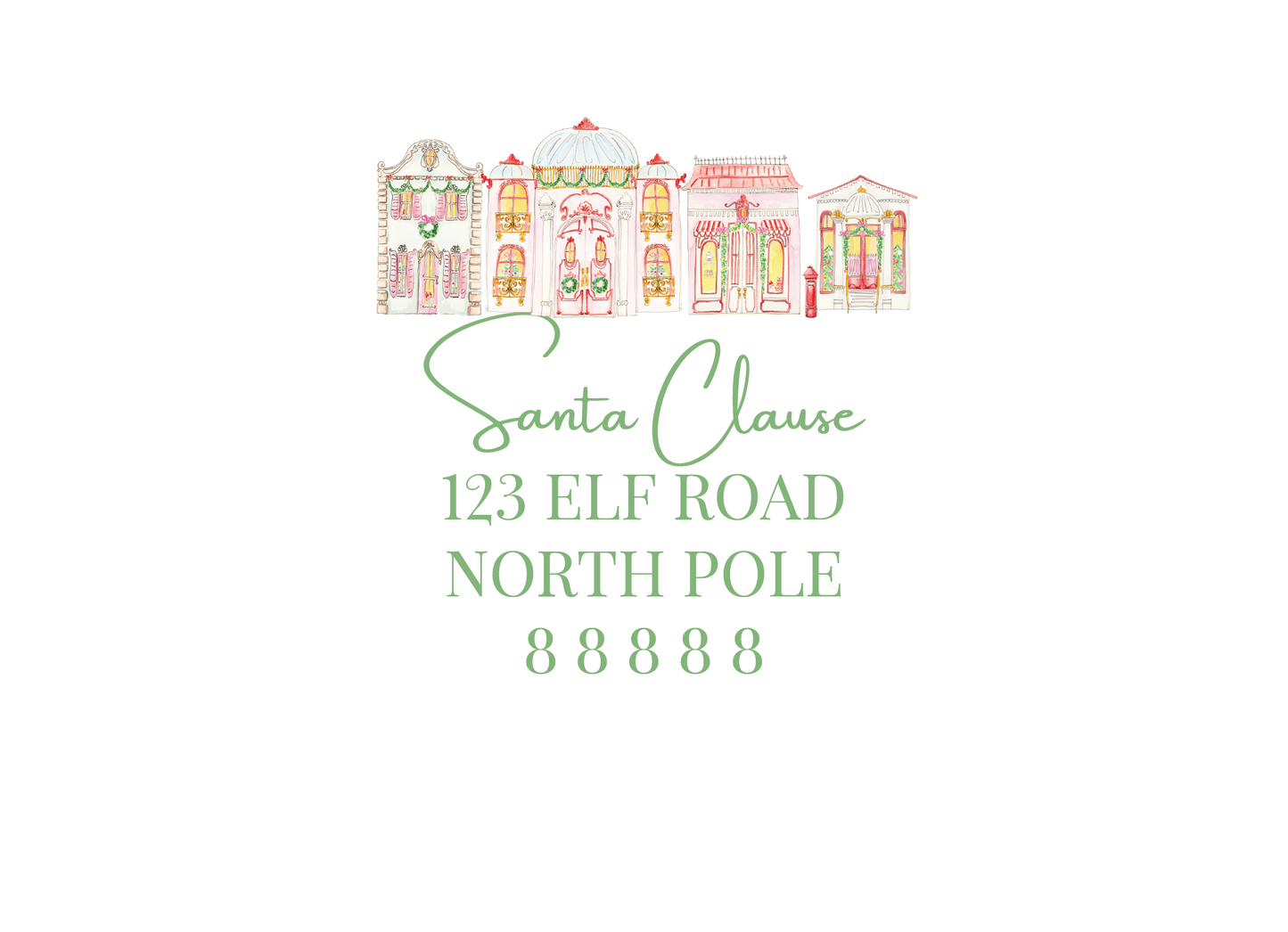 Dear Santa Letter Northpole