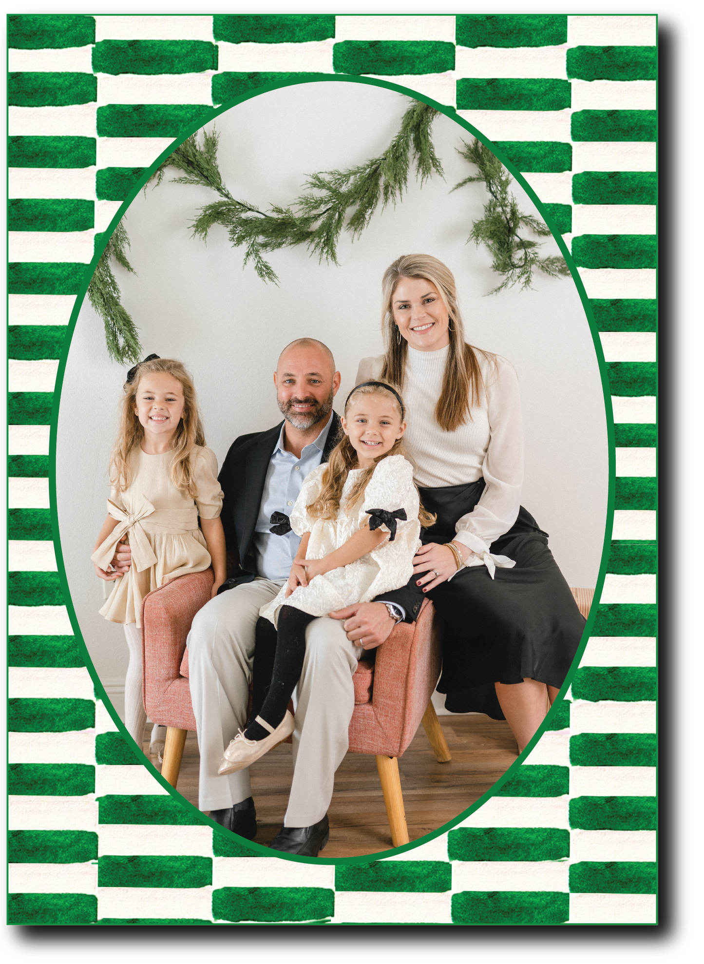 Green Holiday Card