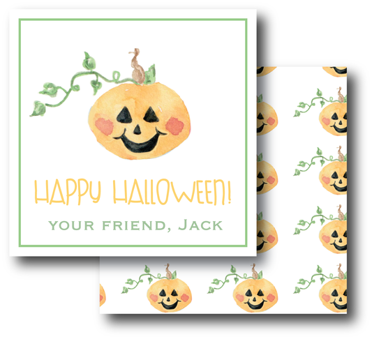 Jack O Lantern Enclosure Card