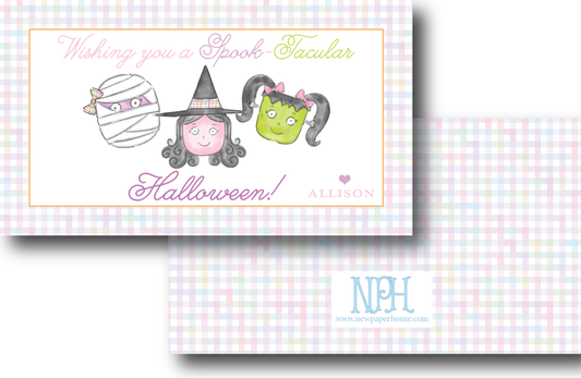 Spooky Halloween Enclosure Card