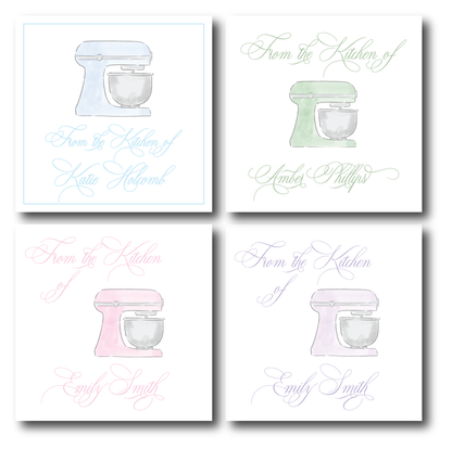 From the Kitchen of Enclosure Cards- Variety of Colors