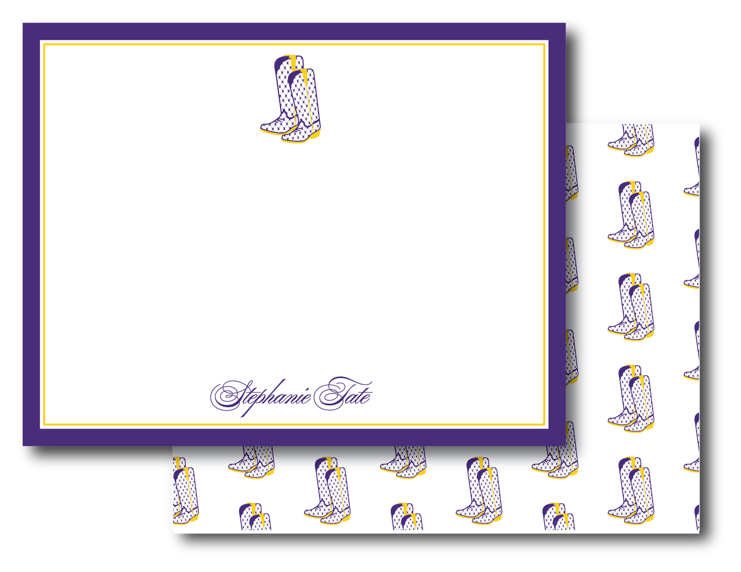 LSU Boots Stationery Set