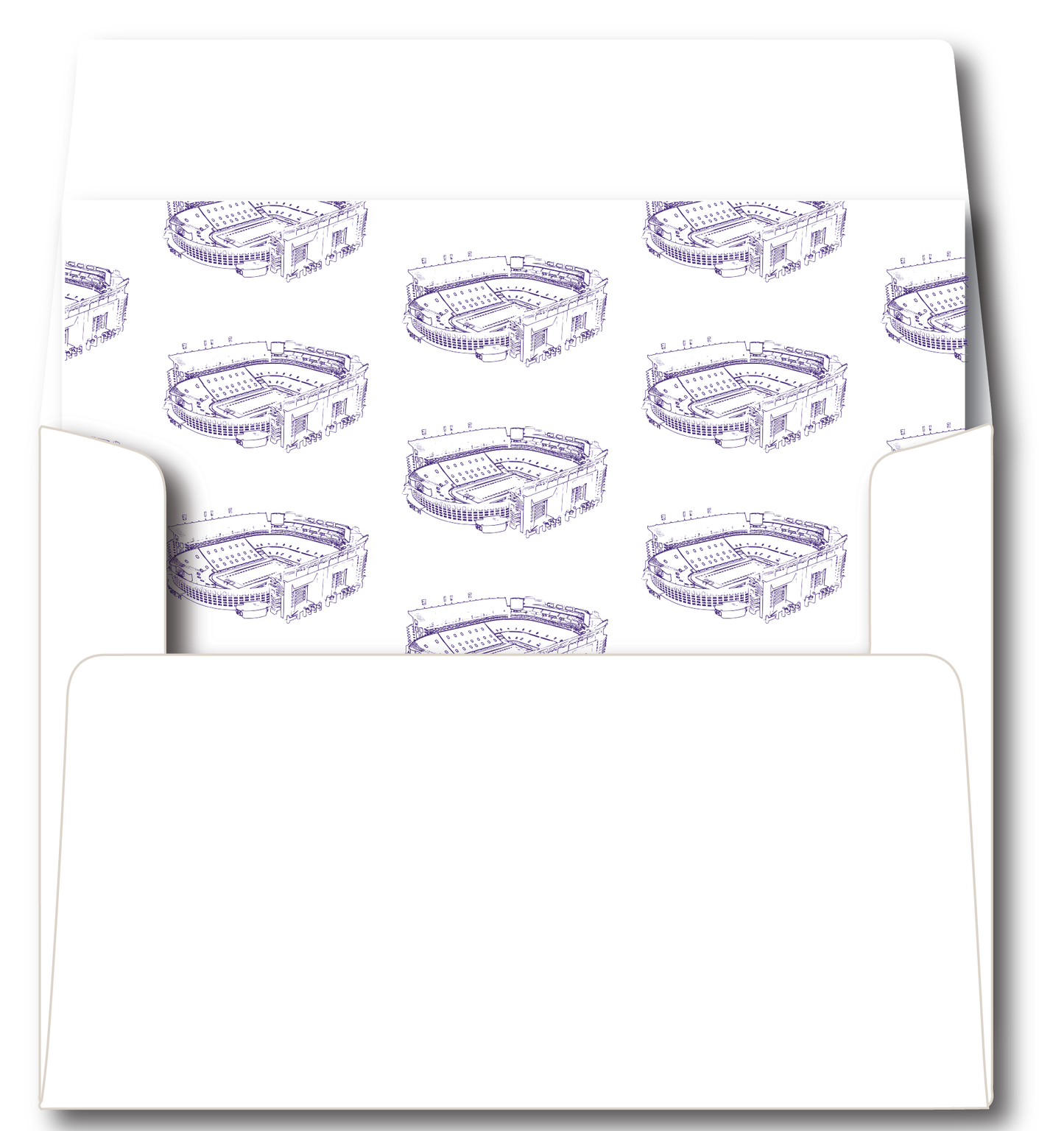 LSU Stadium Stationery Set