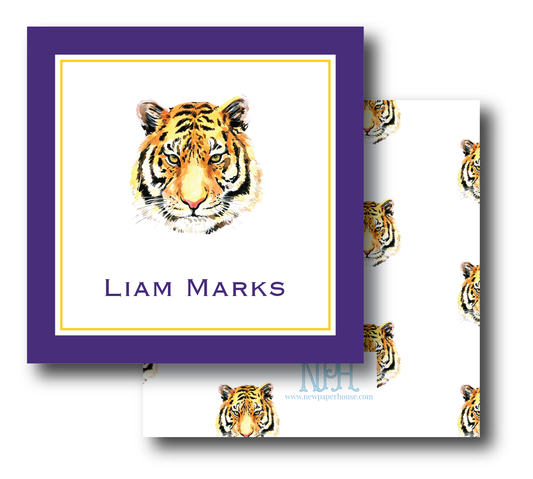 LSU Tiger Head Enclosure Card