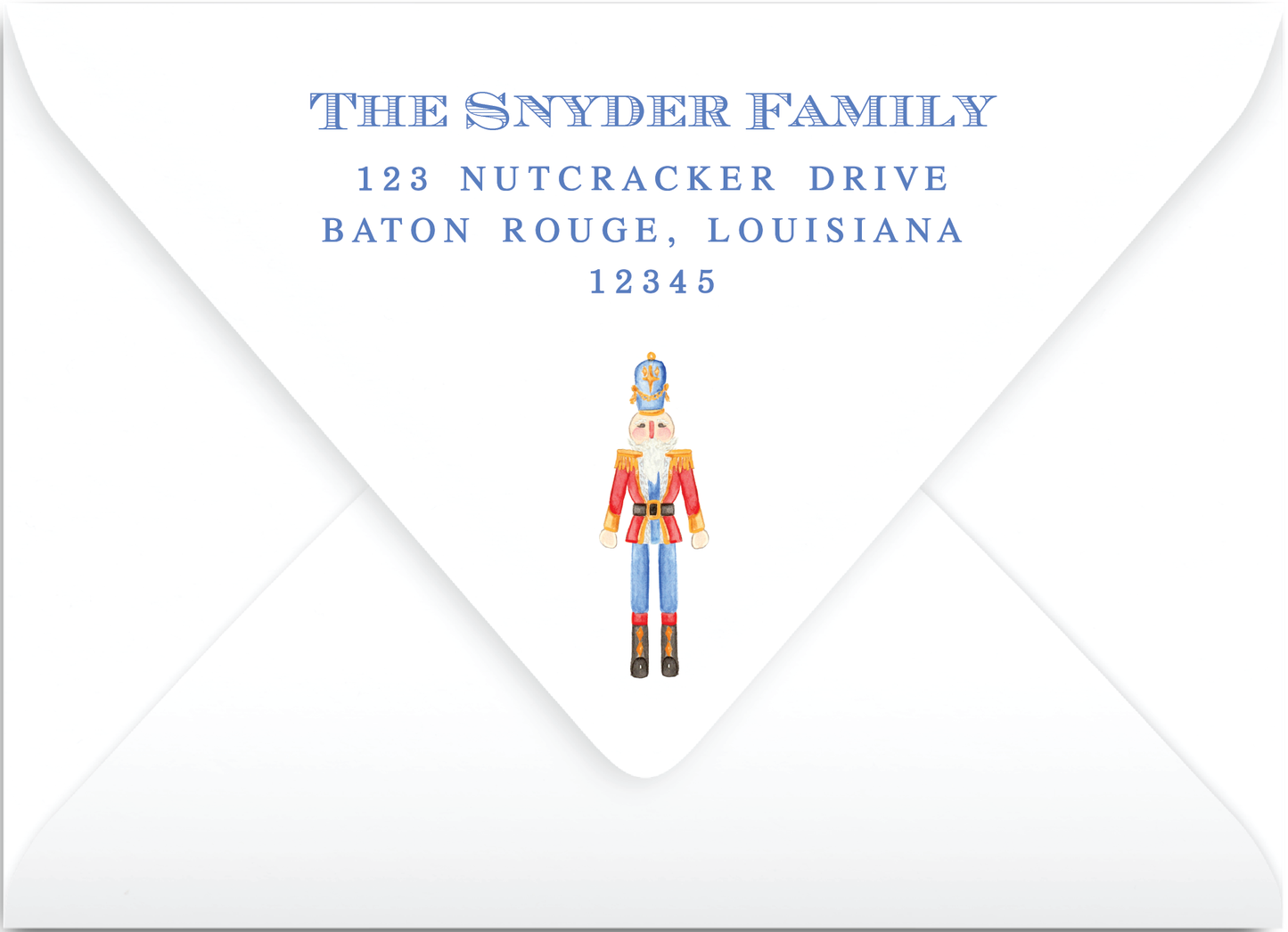 Waldorf Nutcracker Holiday Card