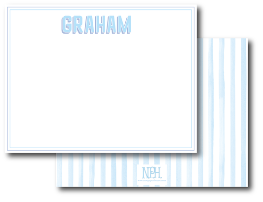 Layne Shadow Stationery Set -Customize Colors