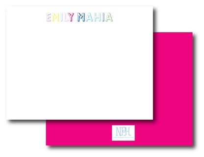 Emily Stationery Set -Customize Colors