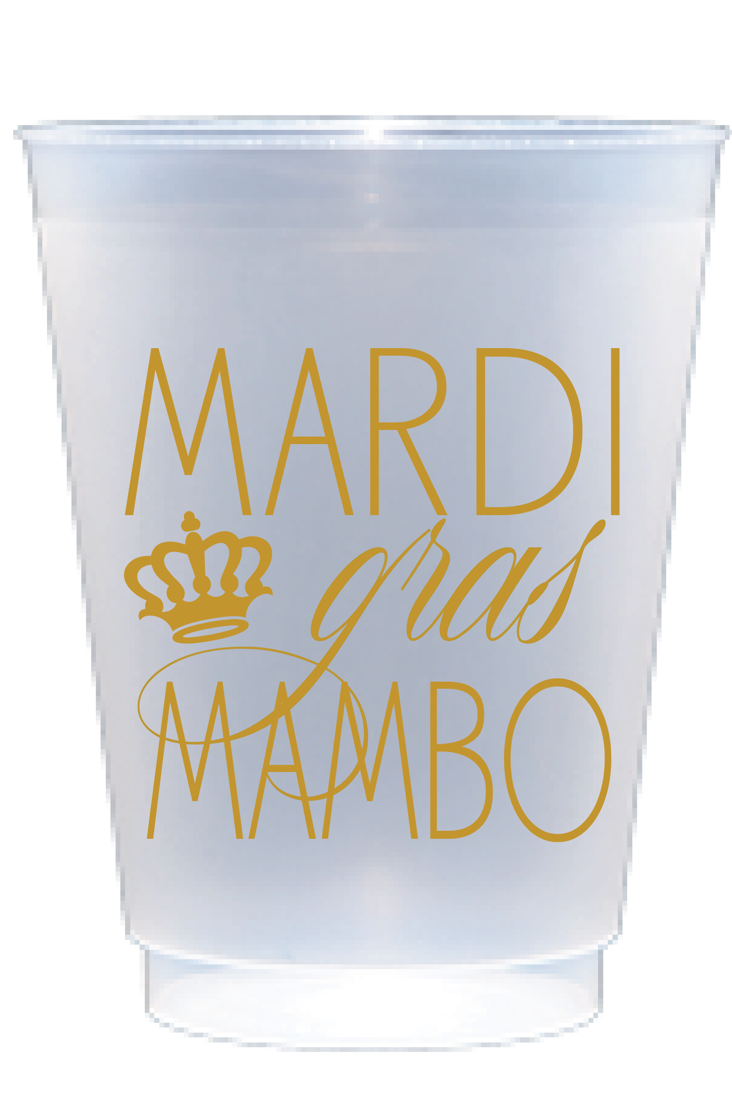 Mardi Gras Mambo 16 oz Shatterproof Cups