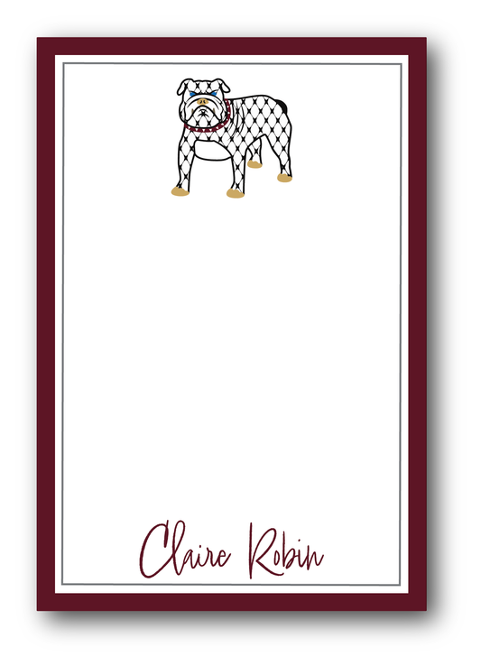 Mississippi State Bulldogs Notepad