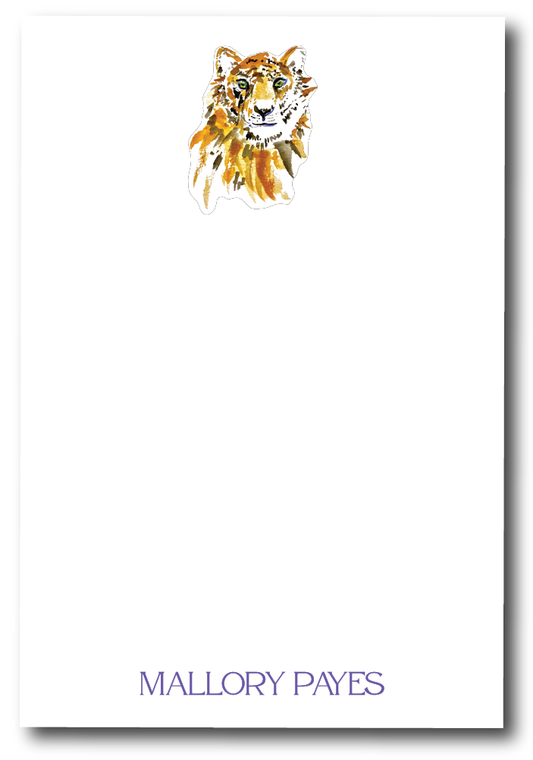 Watercolor Tiger Notepad