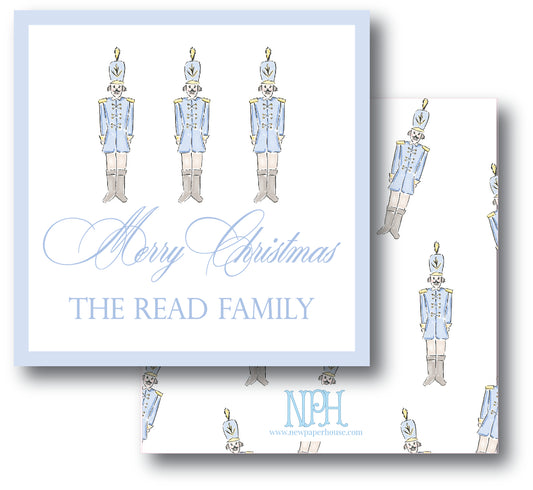 Blue Nutcrackers Enclosure Card