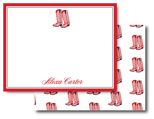 Ole Miss Boots Stationery Set