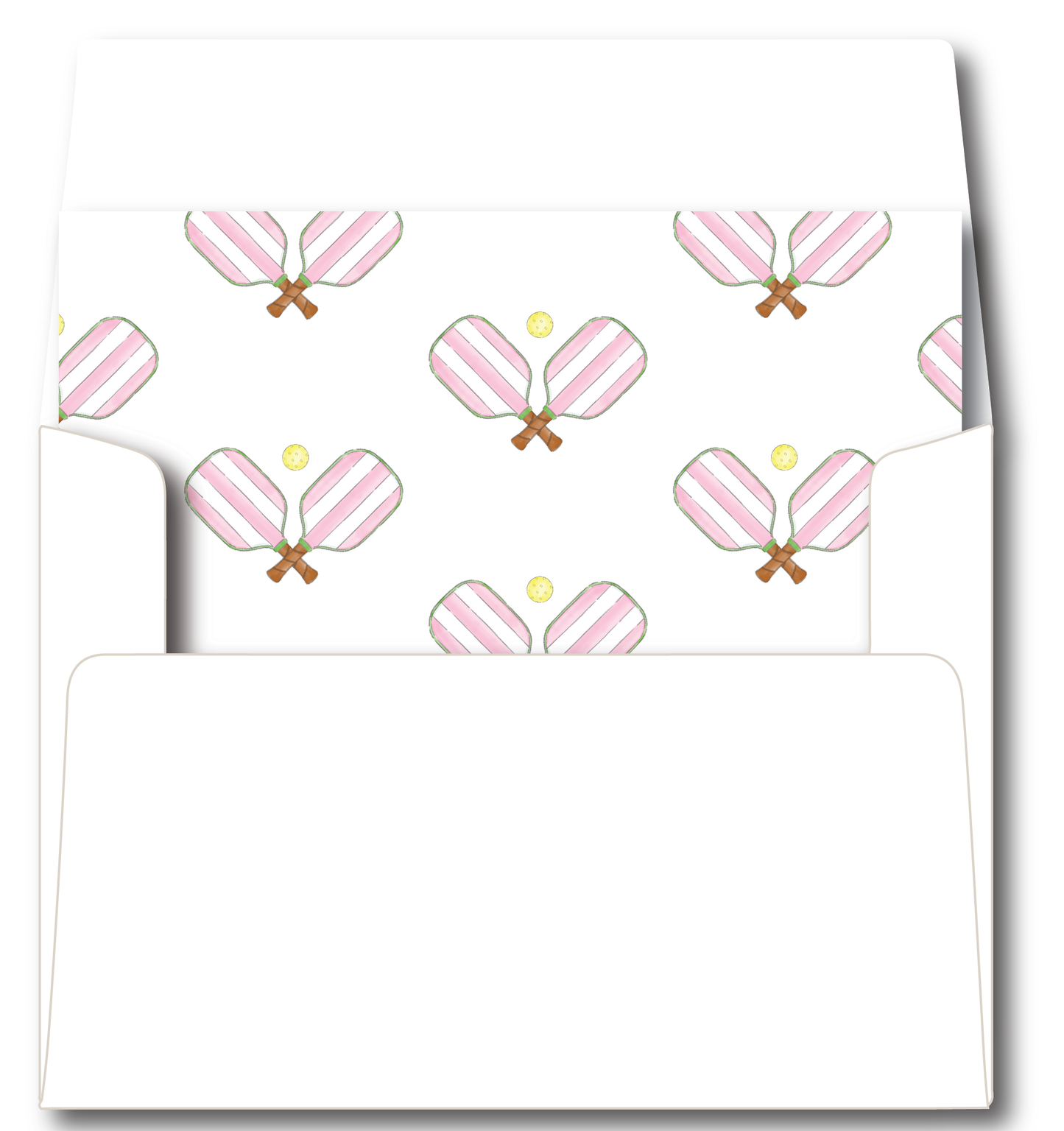 Pickleball Pink Stationery Set