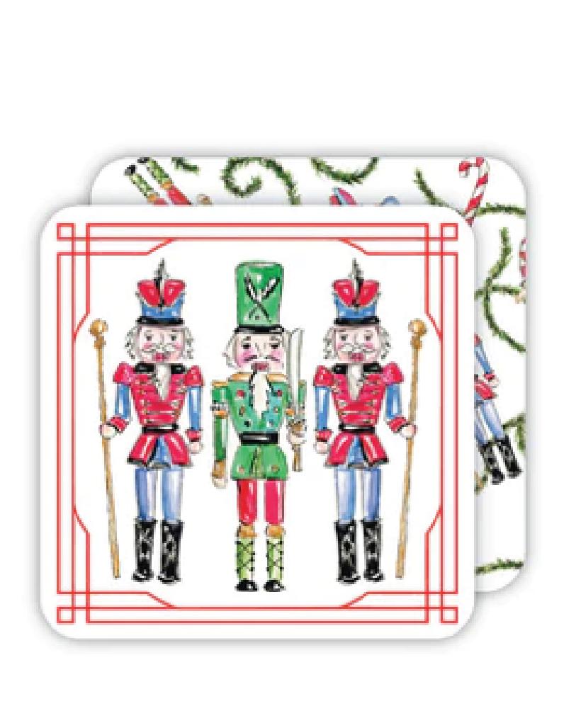 Traditional Nutcracker Paper Coasters