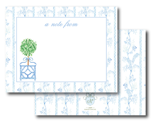 Topiary - Ready to Ship Stationery Set