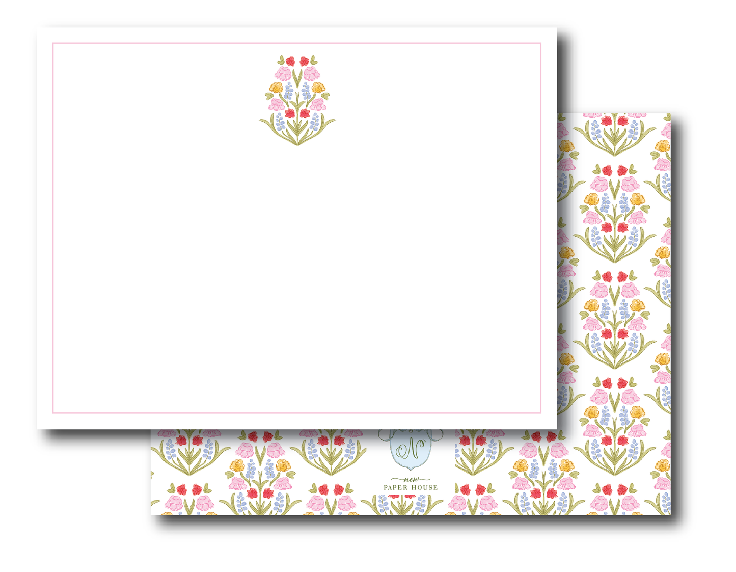 Multi Floral- Ready to Ship Stationery Set