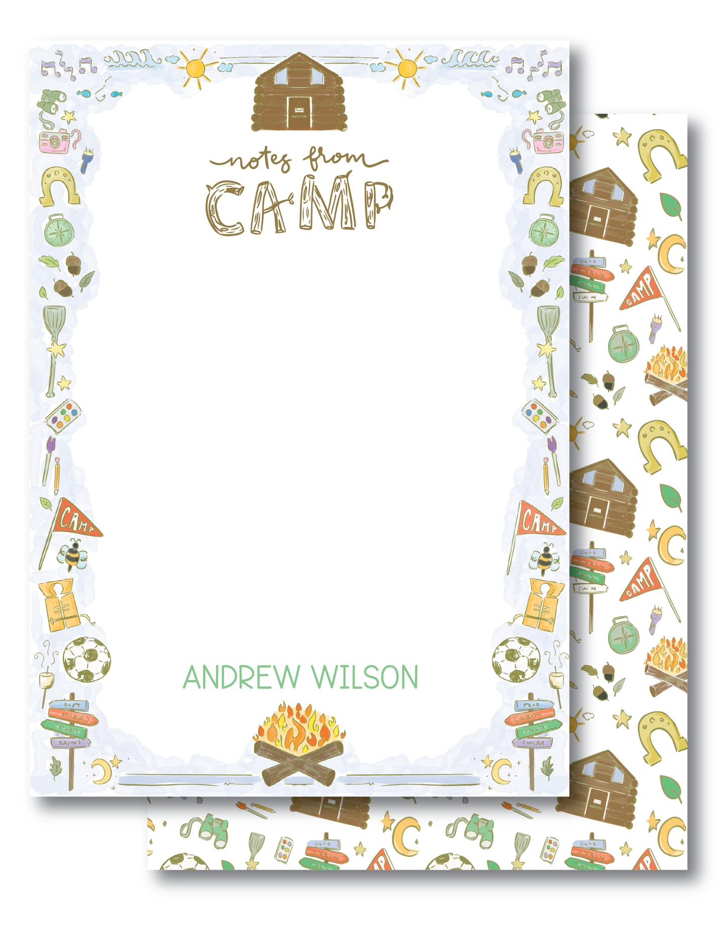 Notes from Camp Stationery