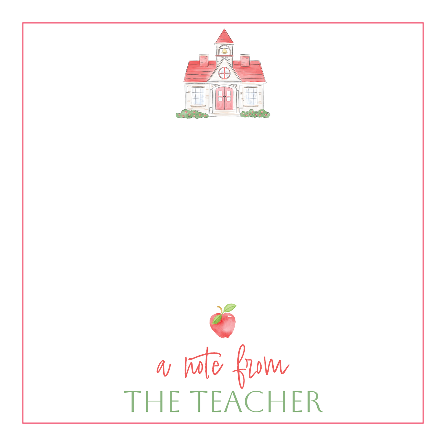 Ready to Ship - Little Red School House