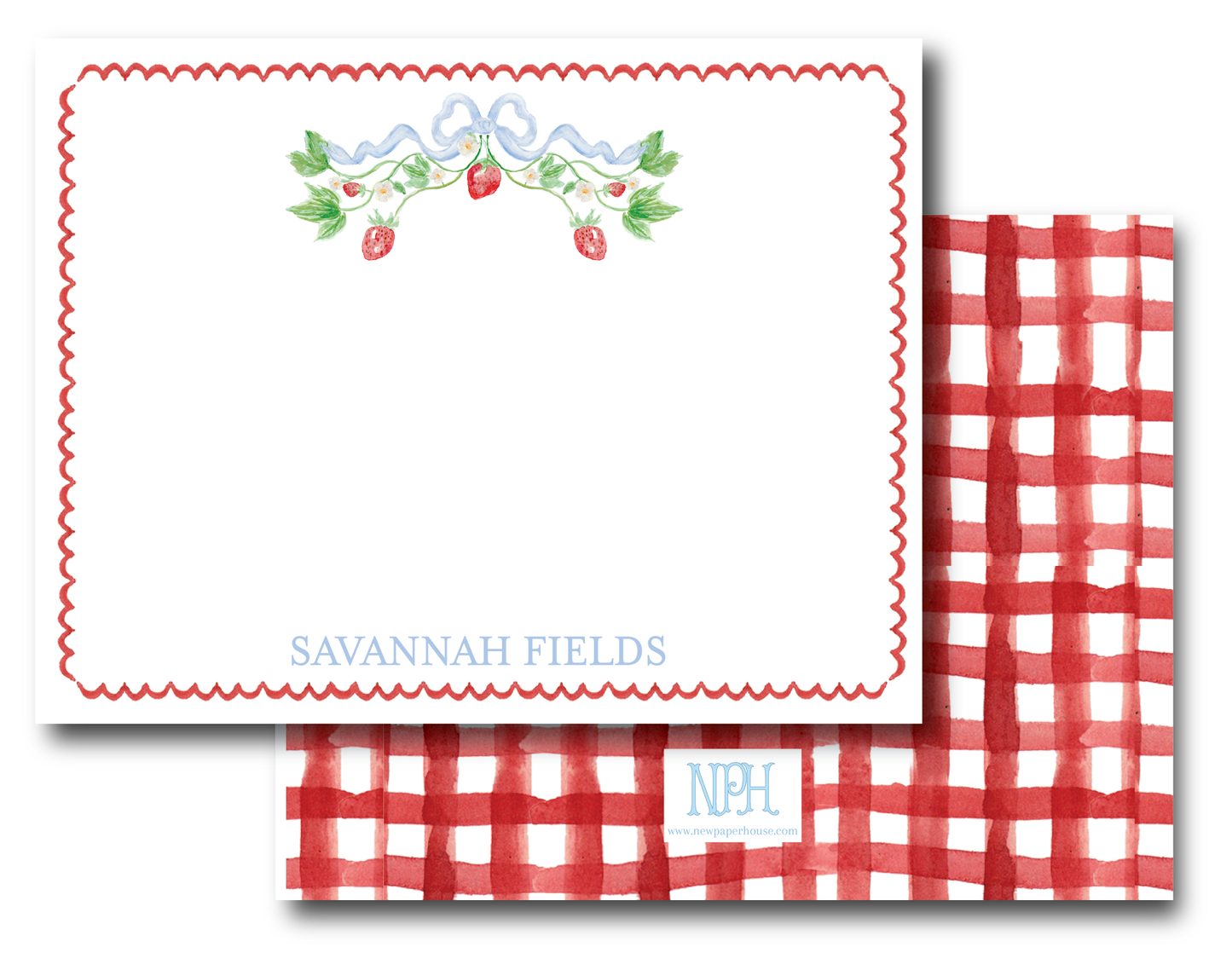 Strawberry Stationery Set