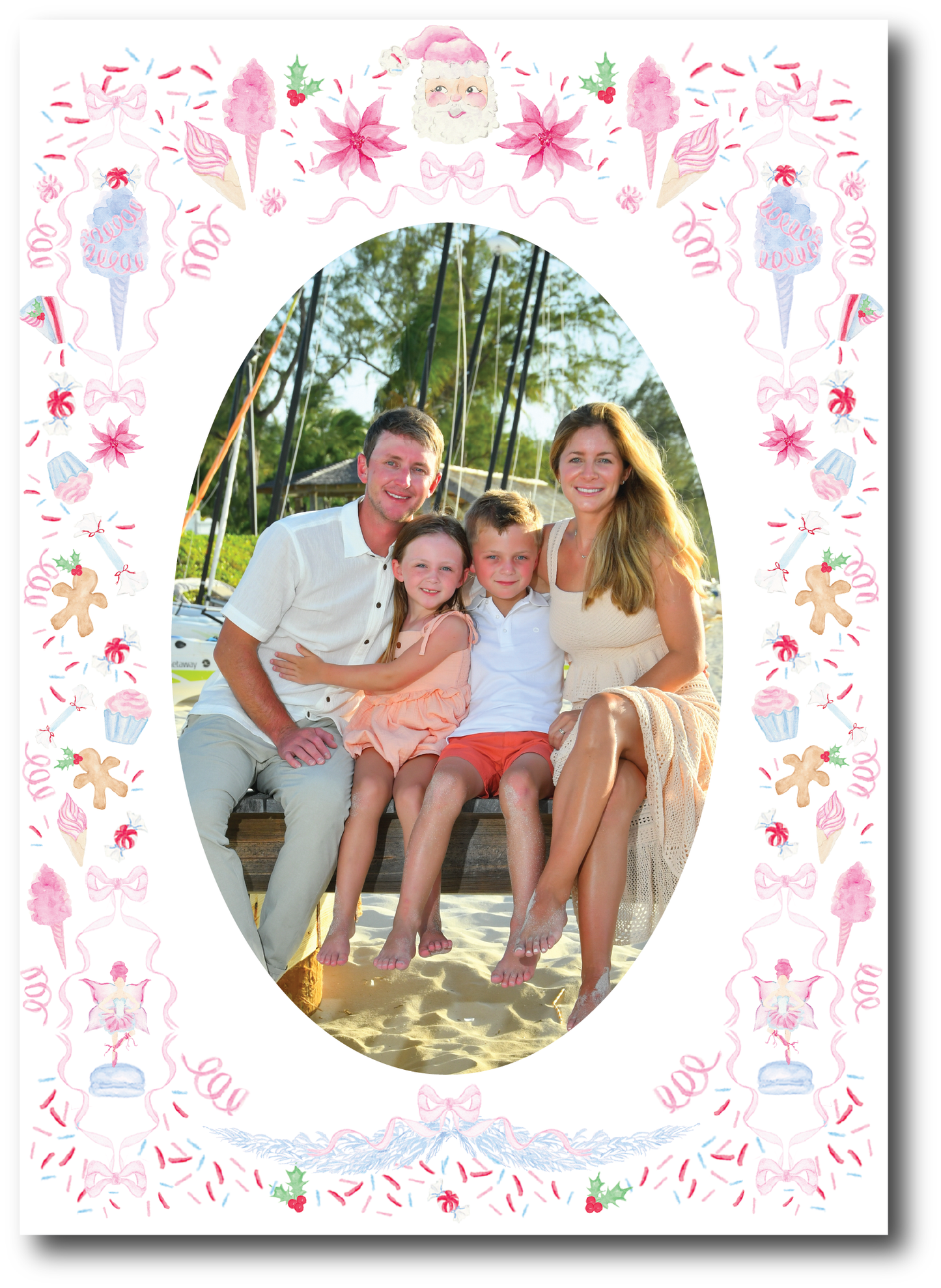 Sugar Rush Frame Holiday Card