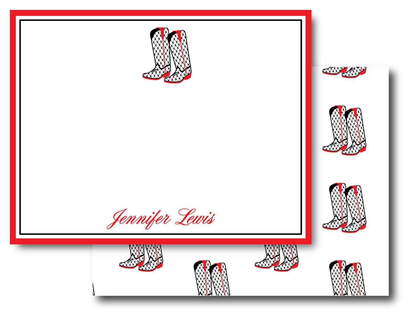 UGA Boots Stationery Set