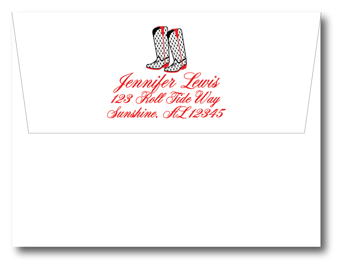 UGA Boots Stationery Set