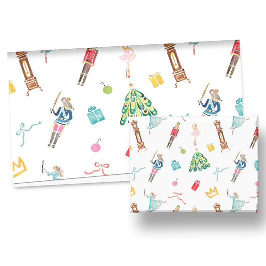 Nutcracker Wrapping Paper by Paper Rose Designs