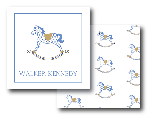 Rocking Horse Enclosure Card