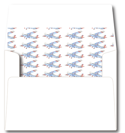 Airplane Stationery Set