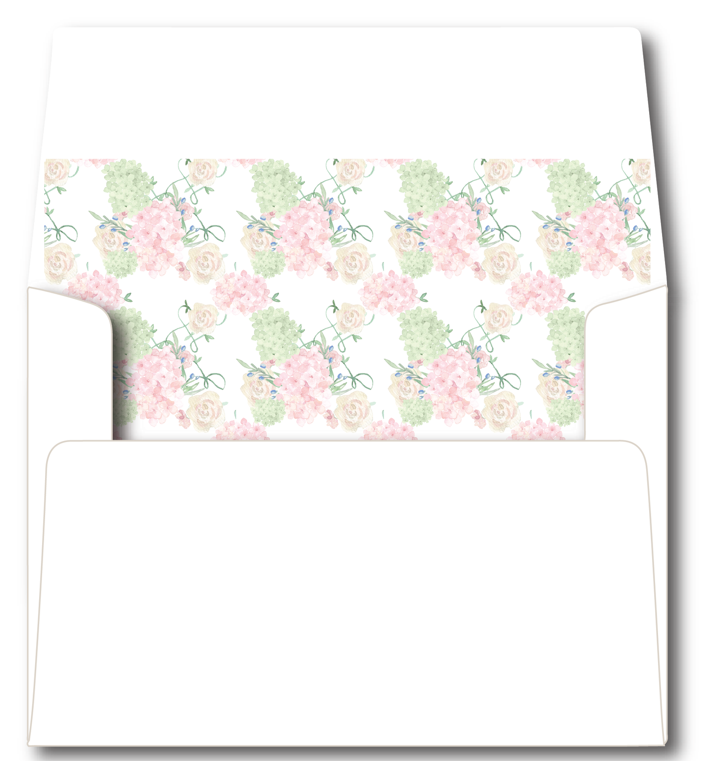 Green & Pink Crest Stationery Set